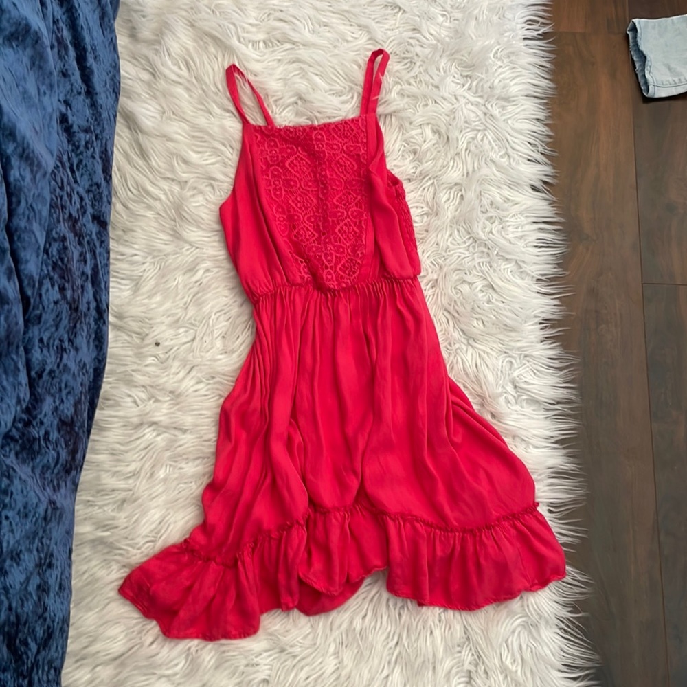 BCBG Girls Pink Sun Dress Great Quality